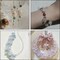 100pcs Glass Flower Beads – Mixed Colors, Cute Kandi Charms, Crystal Trumpet and Bell Beads for Jewelry Making and Bracelets